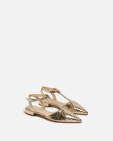 SLINGBACKS NELLA/PYTMET PLATINE - minelli.fr